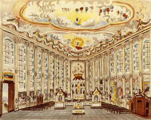 Interieur omstreeks 1841, door Ph. van Gulpen